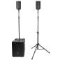 Preview: Vyrve Audio MIZAR PA-System mit Mixer und Stativen B-Ware