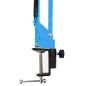 Preview: keepdrum NB35 BL Blau Gelenkarm mit MS089SV Mikrofon Spinne
