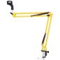 Preview: keepdrum NB35 YW Gelenkarm mit Mikrofonkabel Gelb