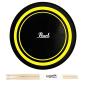Preview: Pearl Übungspad PDR-08P mit Drumsticks 1 Paar