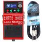 Preview: Boss RC-5 Looper Pedal mit Gitarrenkabel