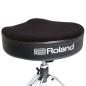 Preview: Roland RDT-S Schlagzeughocker Sattelsitz mit Schlagzeugstöcken
