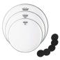 Preview: Remo Emperor Clear  Fell-Set  mit  Dämpfer