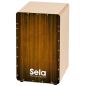 Preview: Sela SE051 Varios Brown Cajon mit Tasche mit Sitzpad
