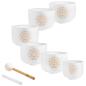 Preview: Meinl Sonic Energy Crystal Singing Bowl Solfeggio Set mit Reinigungstuch
