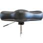 Preview: Roc-n-Soc Schlagzeughocker Gaslift Sattel-Sitz Schwarz