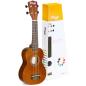 Preview: Stagg US-NAT Sopran Ukulele Natur mit Tasche mit Wandhalter