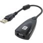 Preview: keepdrum USB-HA Soundkarte USB-Audio Adapter
