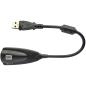 Preview: keepdrum USB-HA Soundkarte USB-Audio Adapter