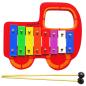 Preview: keepdrum Glockenspiel Auto mit Noten