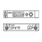 Preview: Mipro ACT-515 UHF Einkanal Empfänger 823-832 MHz