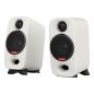 Preview: Nux Studio-Monitore Axon 3 Lautsprecher Weiss mit Kabel