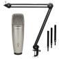 Preview: Samson USB Kondensator-Mikrofon C01U Pro mit Gelenkarm