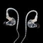 Preview: CTM CE220 In Ear Monitor-Kopfhörer Clear mit Tuch