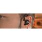 Preview: CTM CE220 In Ear Monitor-Kopfhörer Grau mit Tuch