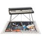 Preview: Drum N Base Schlagzeug-Teppich CLB-NGHT Night 165 x 142 cm