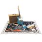 Preview: Drum N Base Schlagzeug-Teppich CLB-NGHT Night 165 x 142 cm