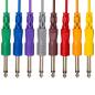 Preview: Hosa CPP890 Patchkabel Set 6,3mm Klinke Mono 90cm