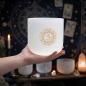 Preview: keepdrum Klangschale CSBG6 Kronenchakra Gold 6 Zoll