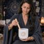 Preview: keepdrum Klangschale CSBG6 Kronenchakra Gold 6 Zoll