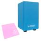 Preview: keepdrum DC1M BL Junior Cajon Blau mit Sitzpad Pink