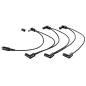 Preview: EBS Kabel DC-6 6-fach Verteiler für Netzteile mit 2.1 mm Stecker