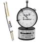 Preview: Drumdial Drum Dial Tuner/Stimmgerät DD mit Schlagzeugstöcken