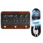 Preview: Fishman Tone DEQ AFX Vorverstärker für Gitarre mit Kabel