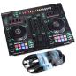 Preview: Roland DJ Controller DJ-505 2-Kanal DJ-Pult mit XLR Kabeln