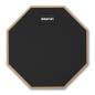 Preview: keepdrum Übungspad DP-BK8 Practice Pad schwarz mit Pad-Ständer