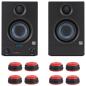 Preview: Presonus Eris 3.5 II Gen Lautsprecher mit Boxen-Füße in rot