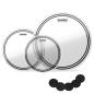 Preview: Evans EC2SCLR-S Clear 12-13-16 mit keepdrum Damper Pads