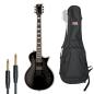 Preview: ESP LTD EC-401BK E-Gitarre mit Gator Tasche und Kabel