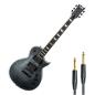 Preview: ESP LTD EC-401 E-Gitarre See Thru Black mit Kabel