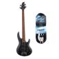 Preview: ESP LTD B-204SM E-Bass Black Satin mit Kabel
