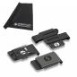 Preview: Rode FlexClip GO Befestigungs-Set mit Mikrofasertuch