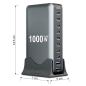 Preview: keepdrum USB-Schnell-Ladestation GaN10 10 Anschlüsse