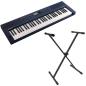 Preview: Roland Keyboard GO:Keys 3 Midnight Blue mit Keyboardständer