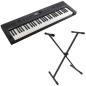 Preview: Roland Keyboard GO:Keys5 Graphit mit Keyboardständer