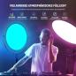 Preview: Neewer Videoleuchte GR18C Rundes LED Panel RGB 18 Zoll mit Mikrofasertuch