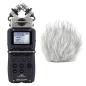 Preview: Zoom H5 Handy-Recorder mit Fell-Windschutz