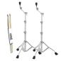 Preview: Tama Galgen-Beckenständer HC73BSX2 2er Set mit Schlagzeugstöcken