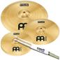 Preview: MEINL HCS141620 HCS Becken-Set mit Schlagzeugstöcken