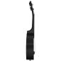 Preview: Cascha Ukulele HH-3969 Sopran Ukulele Linde Schwarz Set