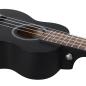 Preview: Cascha Ukulele HH-3969 Sopran Ukulele Linde Schwarz Set