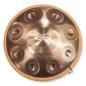Preview: Patera Handpan HPDM-10 Compact Edelstahl D-Kurd mit Handpan-Ständer