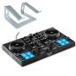 Preview: Hercules DJ Control Inpulse 200 MK3 mit Laptop Stativ Silberfarben