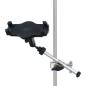 Preview: keepdrum Mikrofonständer MS01T niedriges Stativ mit Tablet-Halterung