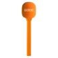 Preview: Rode Handadapter Interview GO Orange mit Fell-Windschutz