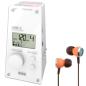 Preview: Korg Metronom KDM-3 Taktgeber Digital Weiss mit In-Ear Kopfhörern